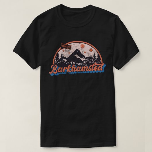 バーカムステッド (コネチカット州) Tシャツ (デザイン正面)