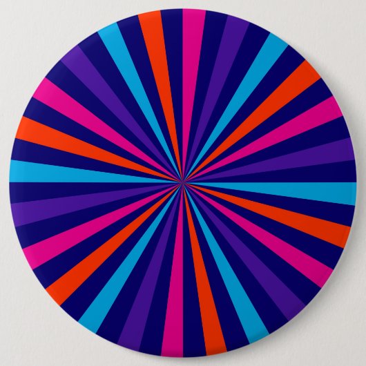 バーカラフルスト紡績ホイールデザイン 缶バッジ (正面)