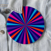 バーカラフルスト紡績ホイールデザイン 缶バッジ (インサイチュ)