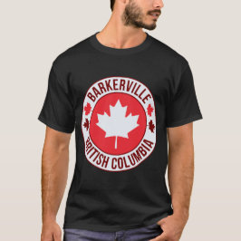 バーカーвил、カナダの都市Tシャツ | 旅行と故郷へ Tシャツ