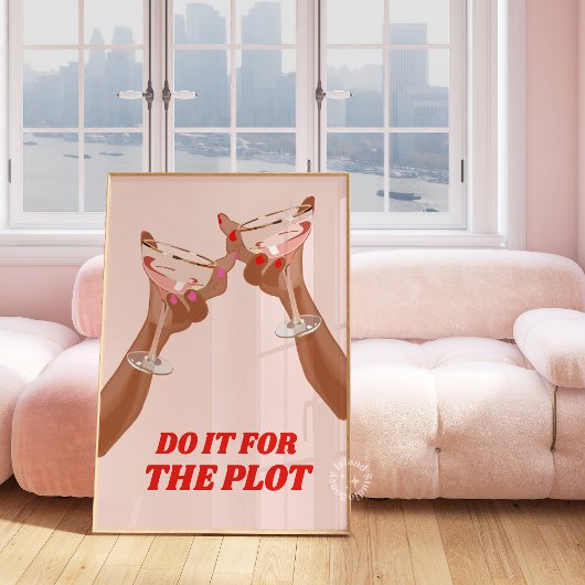 バーカートデコール、応援プリント、プロットのためにそれを行う ポスター