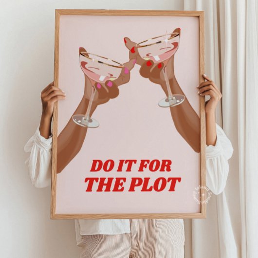 バーカートデコール、応援プリント、プロットのためにそれを行う ポスター