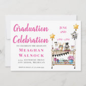 バーカート卒業パーティー 招待状 (正面)