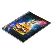 バーガおもしろいー猫宇宙 ノートブック (左側)