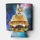 バーガおもしろいー猫宇宙 缶クーラー (裏面)