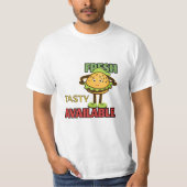 バーガおもしろいー Tシャツ (正面)