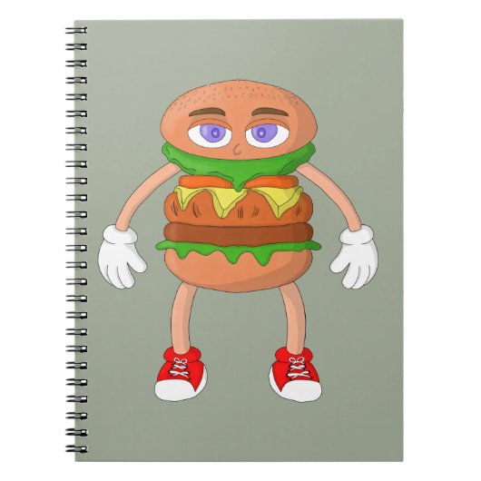 バーガフレンドリーー ノートブック (正面)