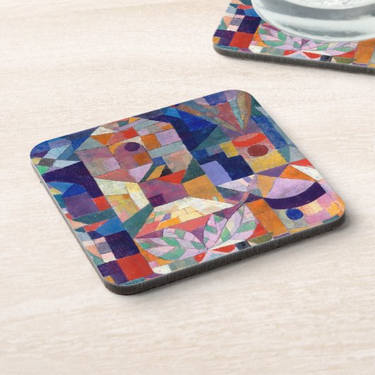 バーガルテン(城庭) - Paul Klee - コースター (左側)