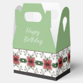 バーガンエレガントディフローラ設計者 フェイバーボックス (オープン)