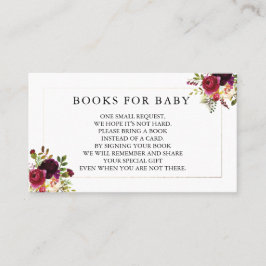 バーガンディおむつラッファー 名刺