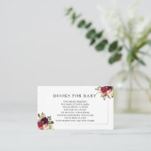 バーガンディおむつラッファー 名刺 (スタンド正面)