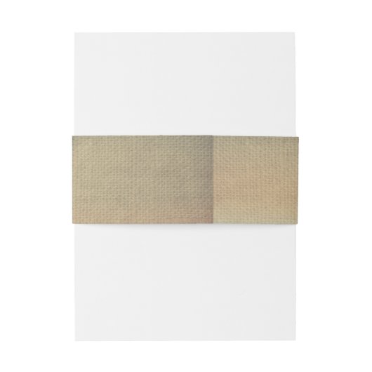 バーガンディのかえでは素朴なバーラップの秋の結婚式を去ります 招待状ベリーバンド (裏面例)