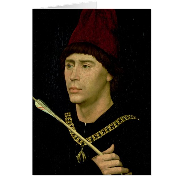 バーガンディのアントワーヌの粗悪品のポートレート (正面)