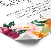 バーガンディのカボチャどのように大きいママの腹ゲーム ポスター (角)