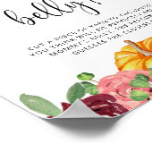 バーガンディのカボチャどのように大きいママの腹ゲーム ポスター (角)