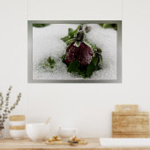 バーガンディのビオラ ポスター (キッチン)