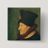 バーガンディのフランス公爵のPhilippe 缶バッジ (正面)