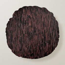 バーガンディのモザイクスタイルで粗い背景 ラウンドクッション