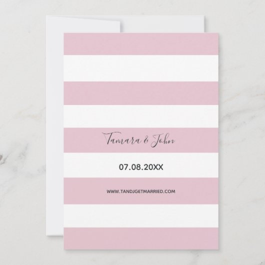 バーガンディの青のバラの金ゴールドの幾何学的な結婚式 招待状 (裏面)