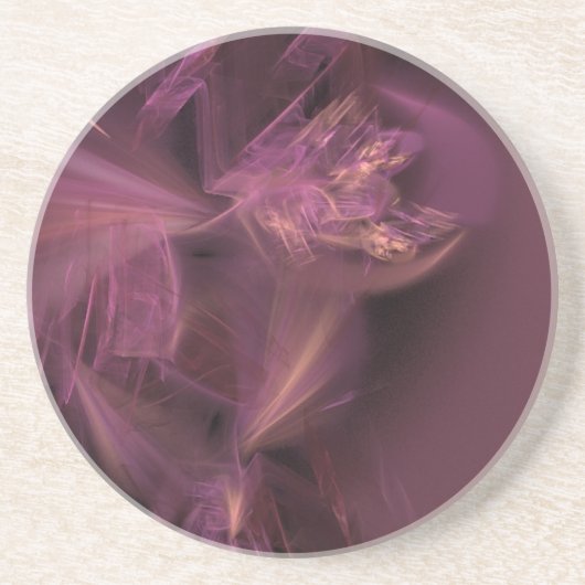 バーガンディの騒音 コースター (正面)