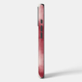 バーガンディクリーストライプム Case-Mate iPhoneケース (裏面 / 左)