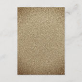 バーガンディゴールドネイビーコンフェッティフラワーのウェディングホテル エンクロージャーカード (裏面)