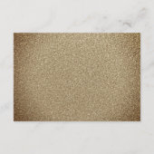 バーガンディゴールド ネイビー フラワーリング 挙式受付カード エンクロージャーカード (裏面)