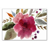 バーガンディフローラの英知アドバイスカード テーブルナンバー (裏面)