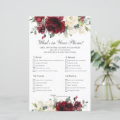 バーガンディフローラ電話のゲームシャワーの内容 (スタンド正面)