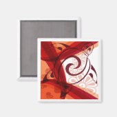 バーガンディフローラ マグネット (正面/裏面)