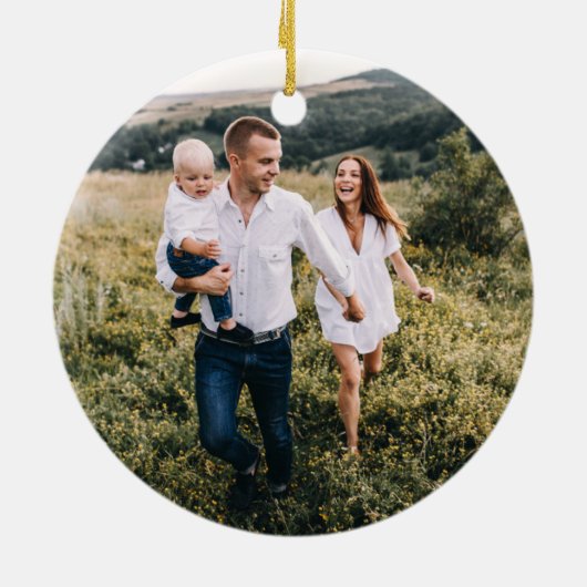 バーガンディミニマルスエレガントの植物写真 セラミックオーナメント (裏面)