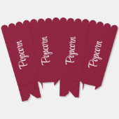 バーガンディモダンポップコーン フェイバーボックス (見開き)