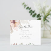 バーガンディワインパンパスグラス結婚トロピカル (スタンド正面)