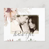 バーガンディワインパンパスグラス結婚トロピカル (正面)