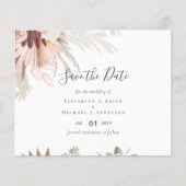 バーガンディワインパンパスグラス結婚トロピカル (正面)