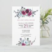 バーガンディーウォーターフローラホリデーオープンハウス 招待状 (スタンド正面)