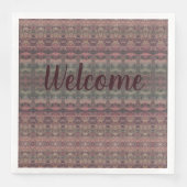 バーガンディーグリーンとローズピンク (正面)