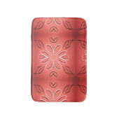 バーガンディーコーラルマットあなたのサイズを選択 バスマット (正面縦)