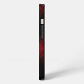 バーガンディータルタン iPhoneケース (左側面)
