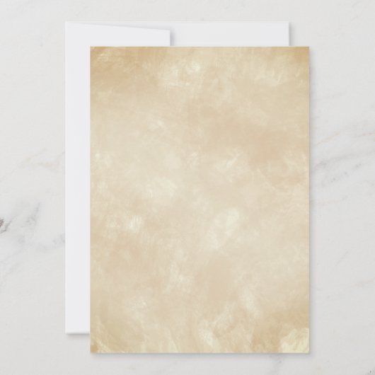 バーガンディーピンクウォーターカラーフローラセージ結婚グリーン 招待状 (裏面)