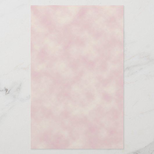 バーガンディーピンクウォーターカラーフローラブラックライン 便箋 (裏面)