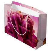 バーガンディーピンクコロンビア ラージペーパーバッグ (裏面アングル)