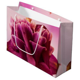 バーガンディーピンクコロンビア ラージペーパーバッグ