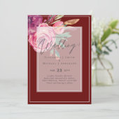 バーガンディーピンクフローラバジェット結婚ズ (スタンド正面)