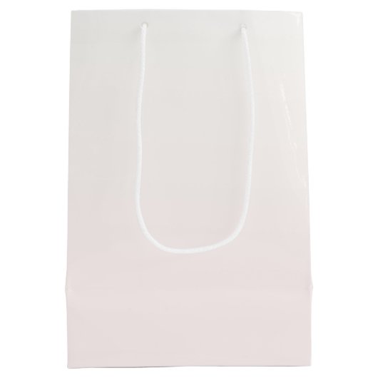 バーガンディーピンクフローラ ミディアムペーパーバッグ (裏面)