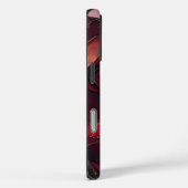 バーガンディーピンク金ゴールドフローラ Case-Mate iPhoneケース (裏面 / 右)