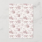 バーガンディーフォールトワールドジューイの詳細カード挿入 エンクロージャーカード (裏面)