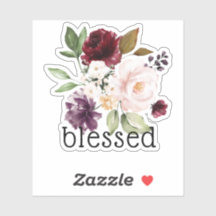 バーガンディーブラッシュナスの花のブレッシド