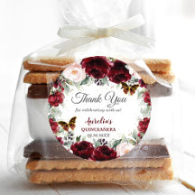 バーガンディーブルッシュ フラワーキンセアニエラ バタフライ