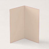 バーガンディーボウ&ヴィンテージオーナメントクリスマスカード (内部)